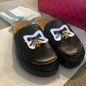 Brand New Tory Burch Charm Mule